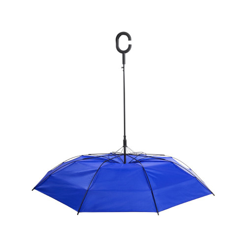 Wiatroodporny parasol automatyczny, rączka C Granatowy V0492-04 (4)