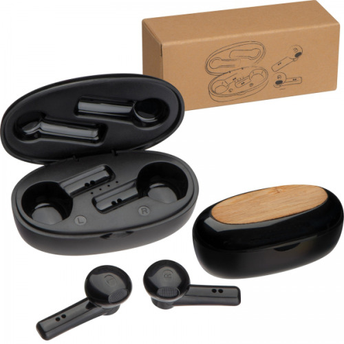 Słuchawki douszne bluetooth TAYLOR Czarny 3320903 (2)