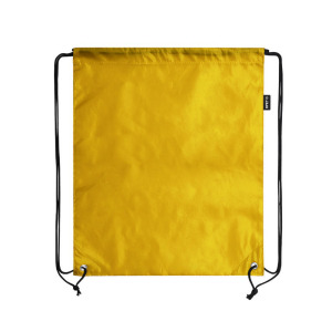 Worek ze sznurkiem RPET żółty