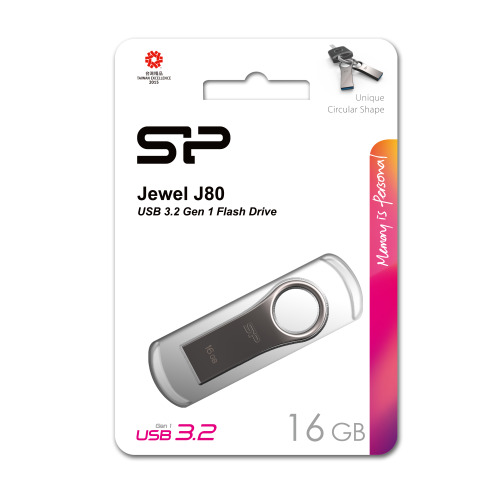 Pendrive 3,0 Silicon Power Jewel J80 128GB szary EG800007 16GB (3)