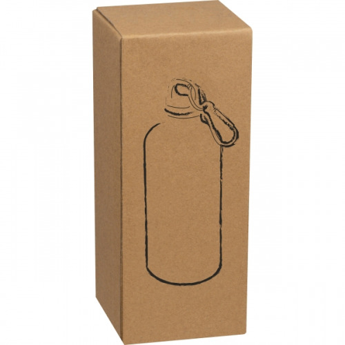 Stalowa butelka NEW YORK 500 ml Czarny 524103 (6)