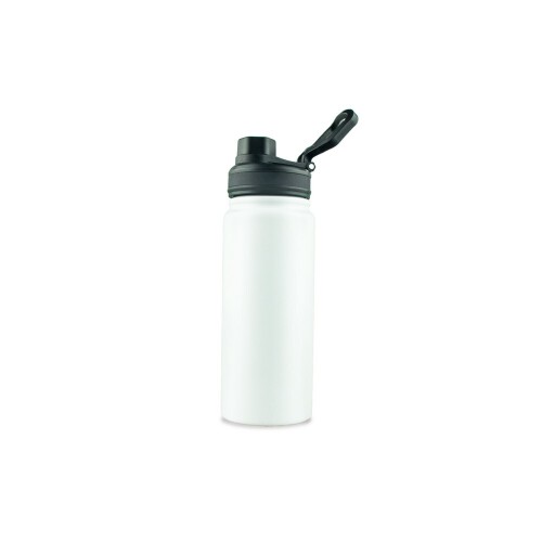 Butelka termiczna 600 ml Air Gifts, składany uchwyt biały V6975-02 (2)