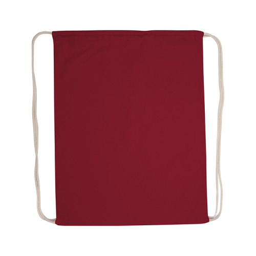 Worek bawełniany Bordowy X6002402 