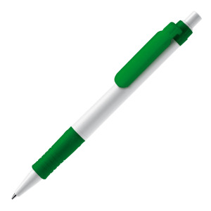 Długopis Vegetal Pen jednolity  Biały / zielony