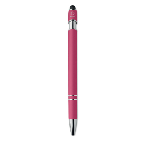Długopis z rysikiem aluminium Fuksja MO2798-38 (3)