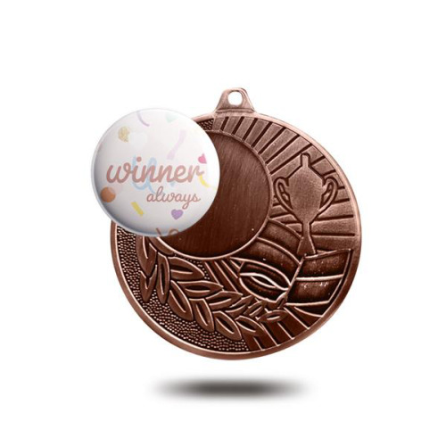 Metalowy medal / Winner Srebrny IP37069590 (2)