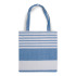 Torba bawełniana Sagaform Ella hamam 41x38 cm Niebieski LT52000-N0011  thumbnail