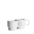 Kubek do herbaty COFFEE & MORE 2-szt, biały Biały 5018503-  thumbnail