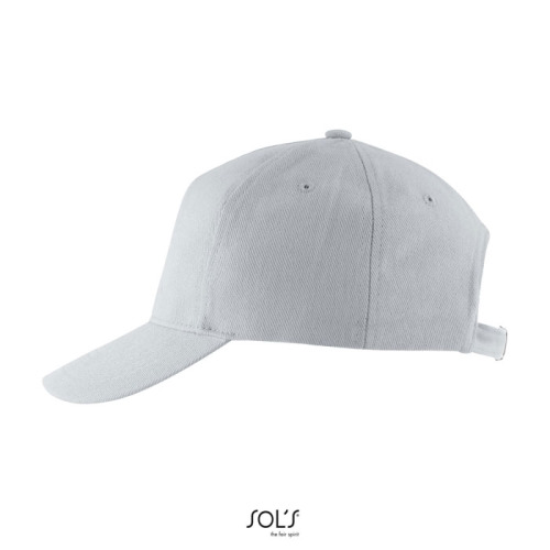 LONG BEACH Czapka 5 pan. Pure Grey S00594-PG-M (1)