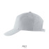 LONG BEACH Czapka 5 pan. Pure Grey S00594-PG-M (1) thumbnail