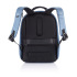 Bobby Hero Small plecak na laptopa do 13,3" i tablet 12,9", chroniący przed kieszonkowcami, wykonany z RPET niebieski V0996-11 (3) thumbnail