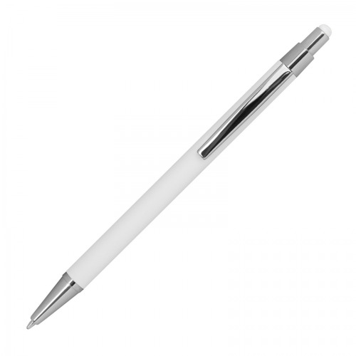Długopis metalowy touch pen soft touch PAULA Biały 1096406 (4)