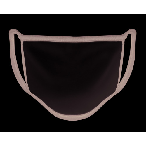 Trzywarstwowa maseczka poliestru  MF3003 Czarny MF3003-03 (3)