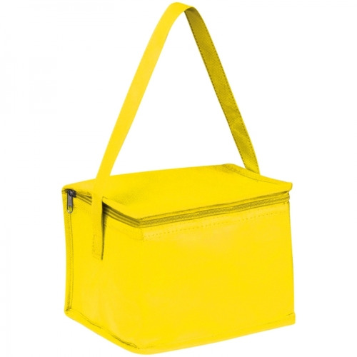 Torba termiczna non woven na 6 puszek 330 ml NIEBY żółty 154208 