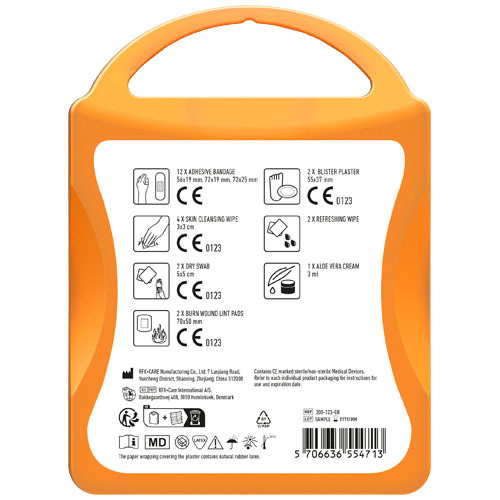 MyKit Zestaw pierwszej pomocy - Podróż Plus Przezroczysty pomarańczowy 1Z250808 (4)