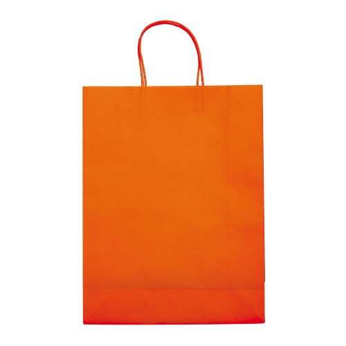 Duża Papierowa Torba Eco 120g/m² Pomarańczowy LT91718-N0026 (2)