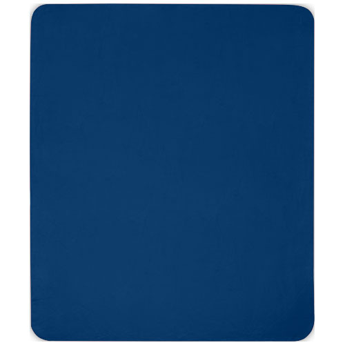 Koc polarowy z plastiku z recyklingu Willow Granatowy 11319055 (3)