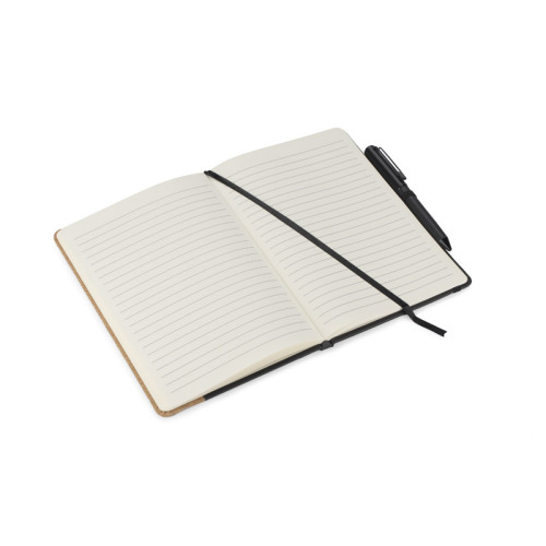 Zestaw - notes z długopisem ZENIX A5 Czarny 18002-02 (5)
