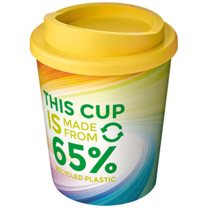 Brite-Americano® Eco izolowany kubek o pojemności 250 ml Żółty