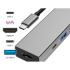 Hub USB, USB-C, HDMI Hama Szary VH070-19 (3) thumbnail