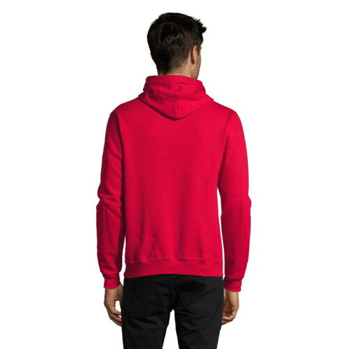 SNAKE sweter z kapturem Czerwony S47101-RD-XXL (1)