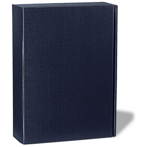 Ekskluzywny kartonik na wino, 3 el. | Rue Granatowy V6603-04 (1)