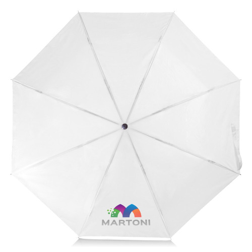 Parasol manualny, składany | Bores Biały VA066-02 (7)