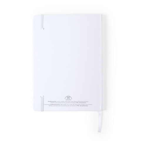 Antybakteryjny notatnik A5 biały V0214-02 (4)