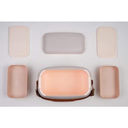 Polarbox lodówka 6L z 2 pojemnikami Perłowy – Złoty PBX69345 (3)