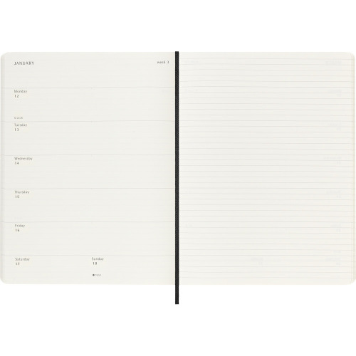 Kalendarz MOLESKINE Czarny VM493-03/2027 (5)