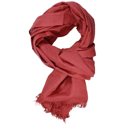 Bawełniany szalik Citizen Green Handloom Czerwony 1PZ06921 