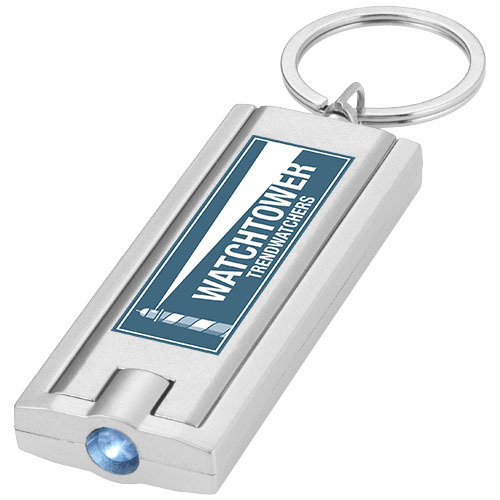 Brelok z latarką Castor Srebrny 11801203 (1)