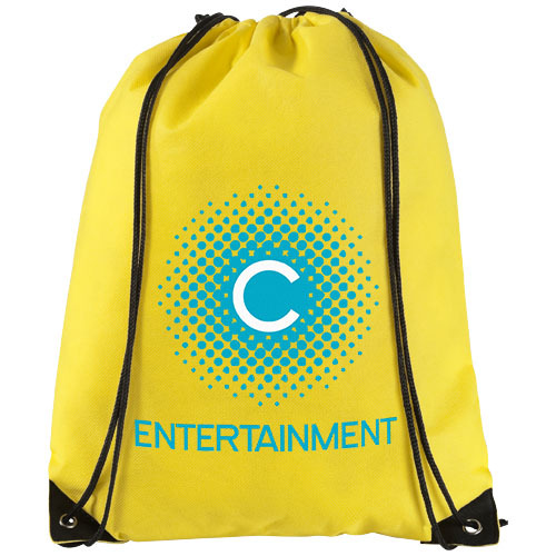 Plecak non woven Evergreen premium Żółty 11961901 (2)