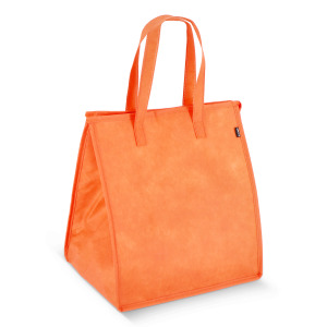 R-PET Torba chłodząca z włókniny 33 x 25,5 x 37 cm 75 g/m² Pomarańczowy