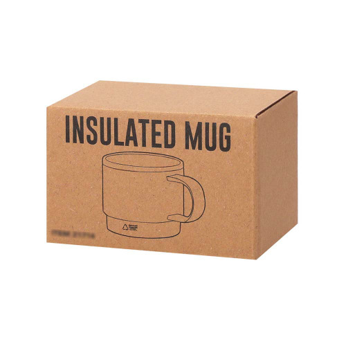 Kubek 140 ml ze stali nierdzewnej z recyklingu Biały VA681-02 (1)