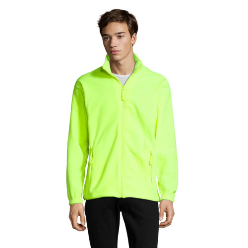 NORTH Męski polar  300g Neon Yellow S55000-NE-M 
