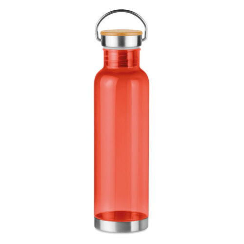 Butelka z Tritanu 800 ml przezroczysty czerwony MO9850-25 