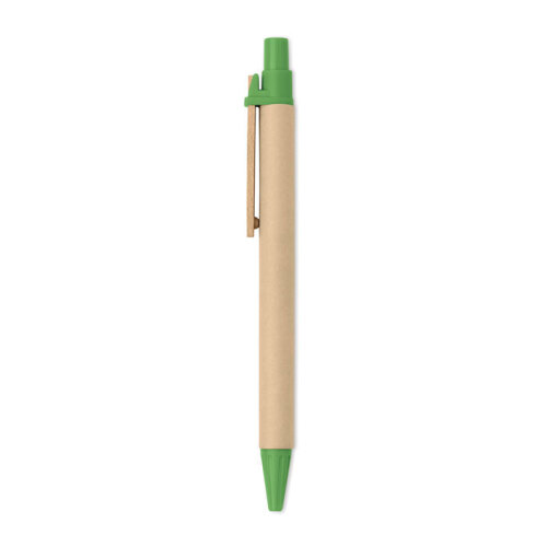 Długopis eko papier/kukurydza limonka MO6119-48 