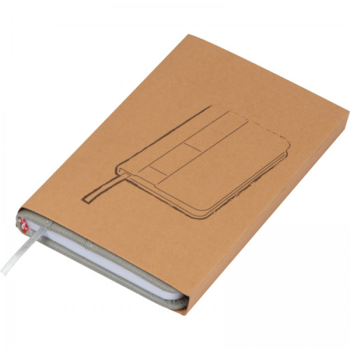 Notatnik A6 w kratkę SELMA Szary 2136407 (7)