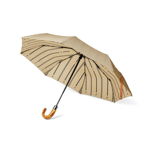 Składany parasol 21" VINGA Bosler AWARE™ RPET Beżowy VG480-19 