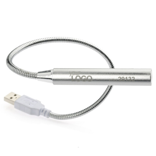 Lampka USB PROBE Srebrny 29132 (6)