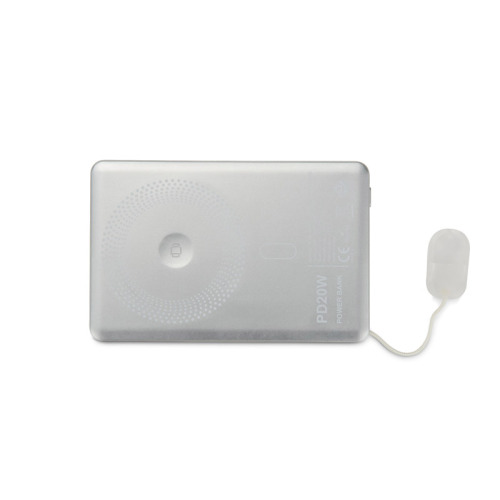 Powerbank ZYNTRA 5000 mAh 20W Srebrny 45136-00 (2)
