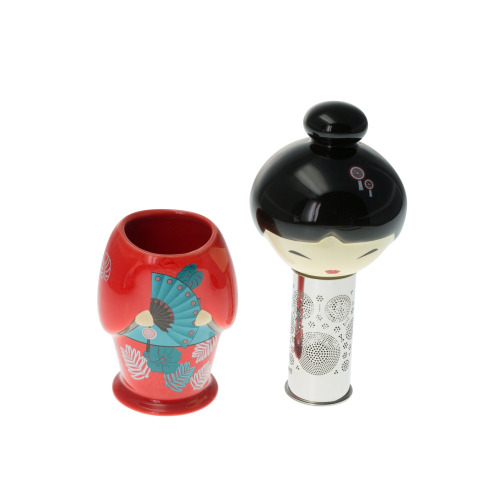 Zaparzacz do herbaty TeaFan Maiko Geisha czerwona 60006 Czerwony EIG60006 (2)