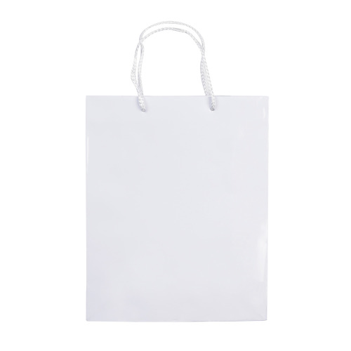 Papierowa torba średnia Biały LT91512-N0001 (2)