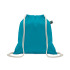 Worek ze sznurkiem Fairtrade 18 Turkusowy MO2591-12  thumbnail