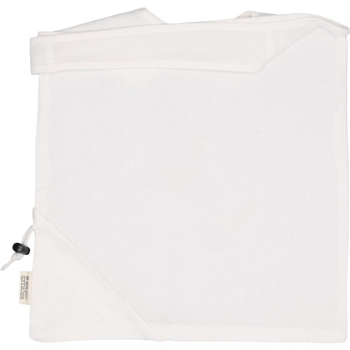 Torba bawełniana z recyklingu 118 g/m2 MODENA Biały 526206 (3)