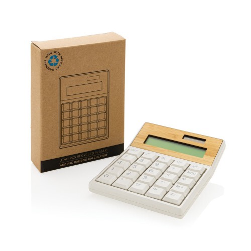 Bambusowy kalkulator Utah, RABS brązowy P279.519 (5)