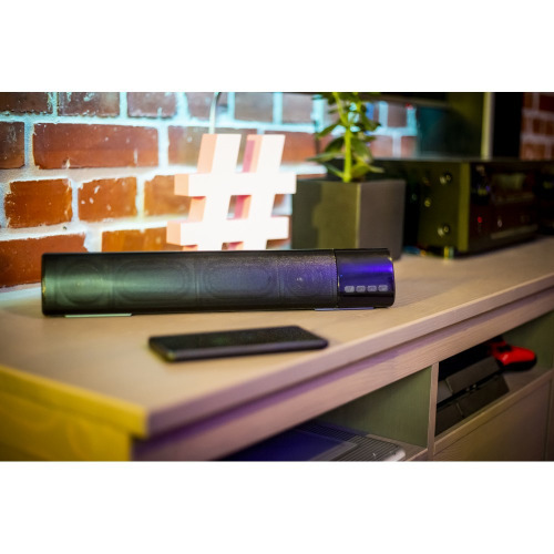 Głośnik bezprzewodowy 2x5W | Gabriel Czarny V0351-03 (1)