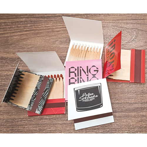 Zapałki - książeczka Standard Wielokolorowy ZZN01 (2)