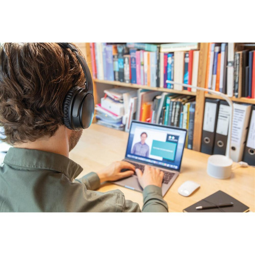 Bezprzewodowe słuchawki nauszne z systemem ANC Czarny P329.191 (5)